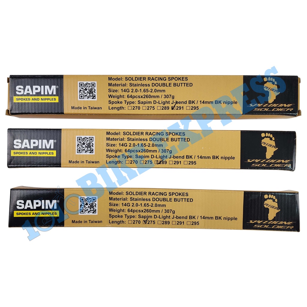 SAPIM SPOKES AND NIPPLES 64PCS Shopee Philippines