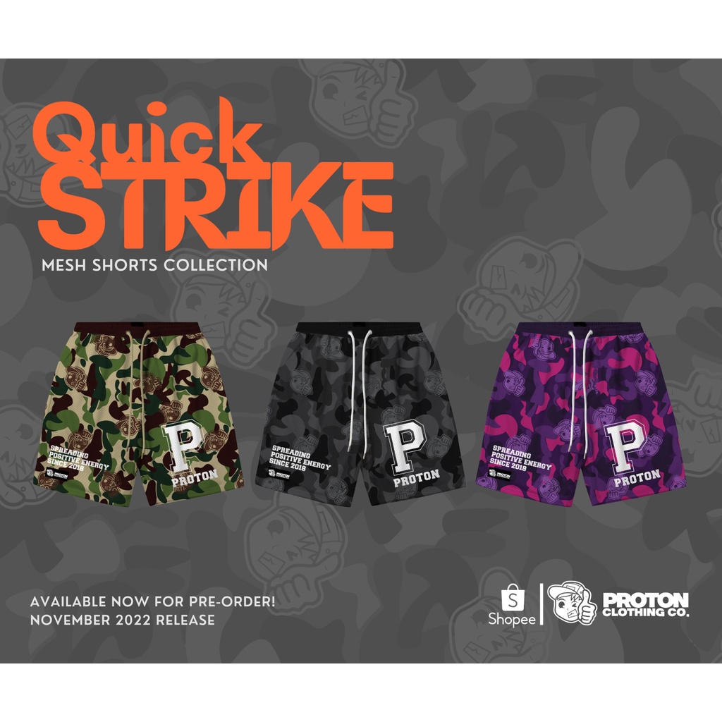 Proton Clothing Co Mesh Shorts Heavyweight Mesh Shorts for Basketball