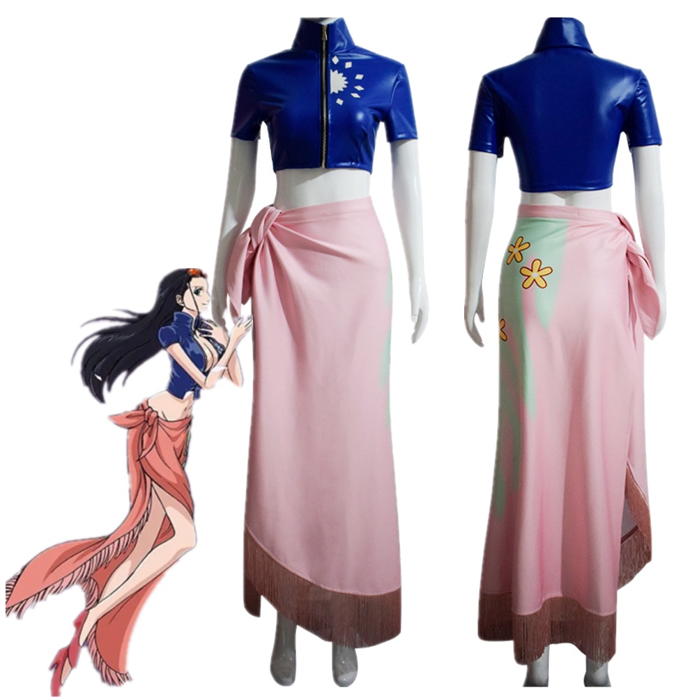 One Piece Nico Robin Cosplay Costume Women Anime Halloween Party ...