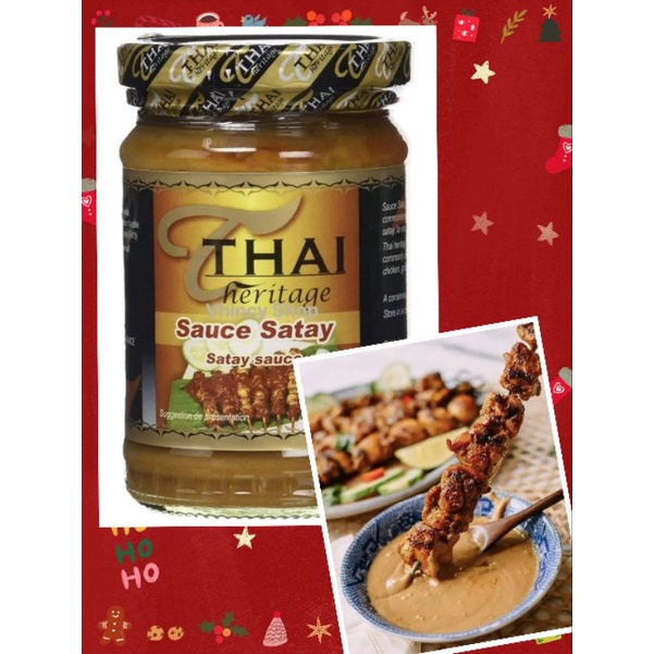 Thai Heritage Satay Sauce 220ml Shopee Philippines