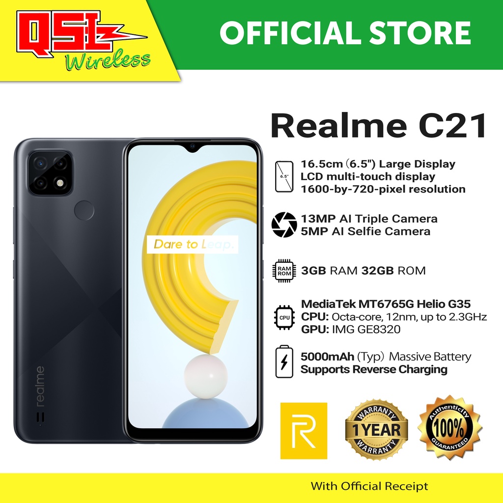 Realme C21 3GB + 32GB | Shopee Philippines