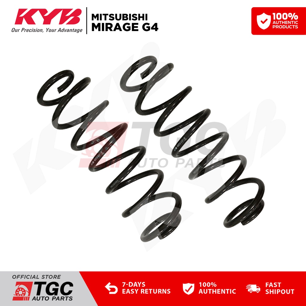 KAYABA KYB K-Flex Coil Spring RZ5122 (REAR ) Mitsubishi Mirage G4 2012 ...