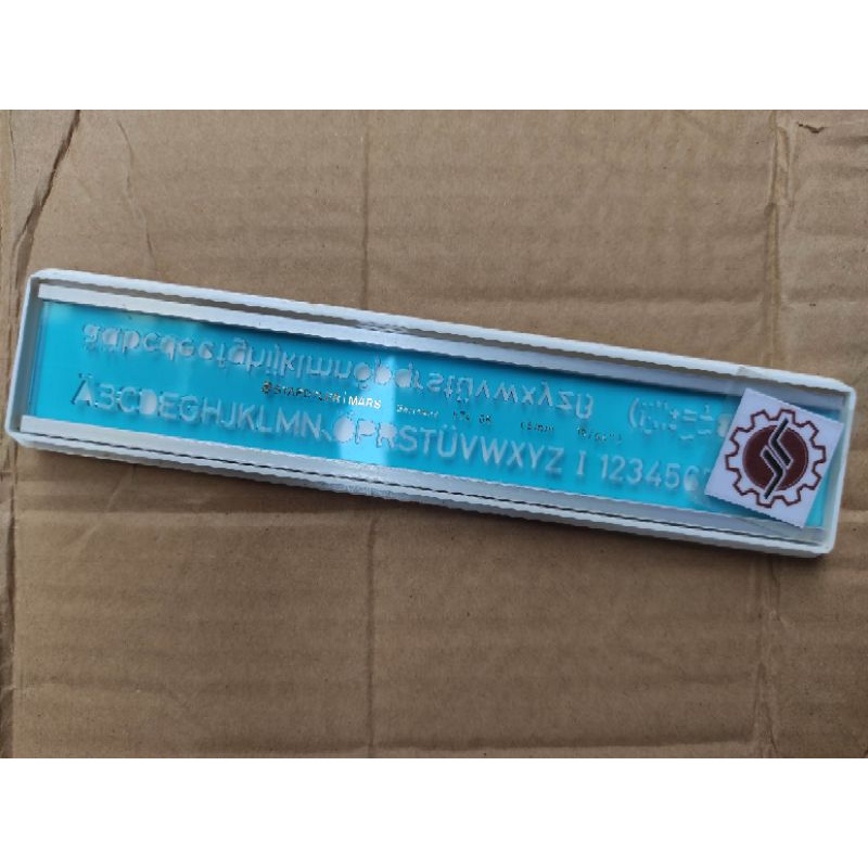 Letter Ruler, Letter Screen Printing, Staedtler Letter mall | Shopee ...