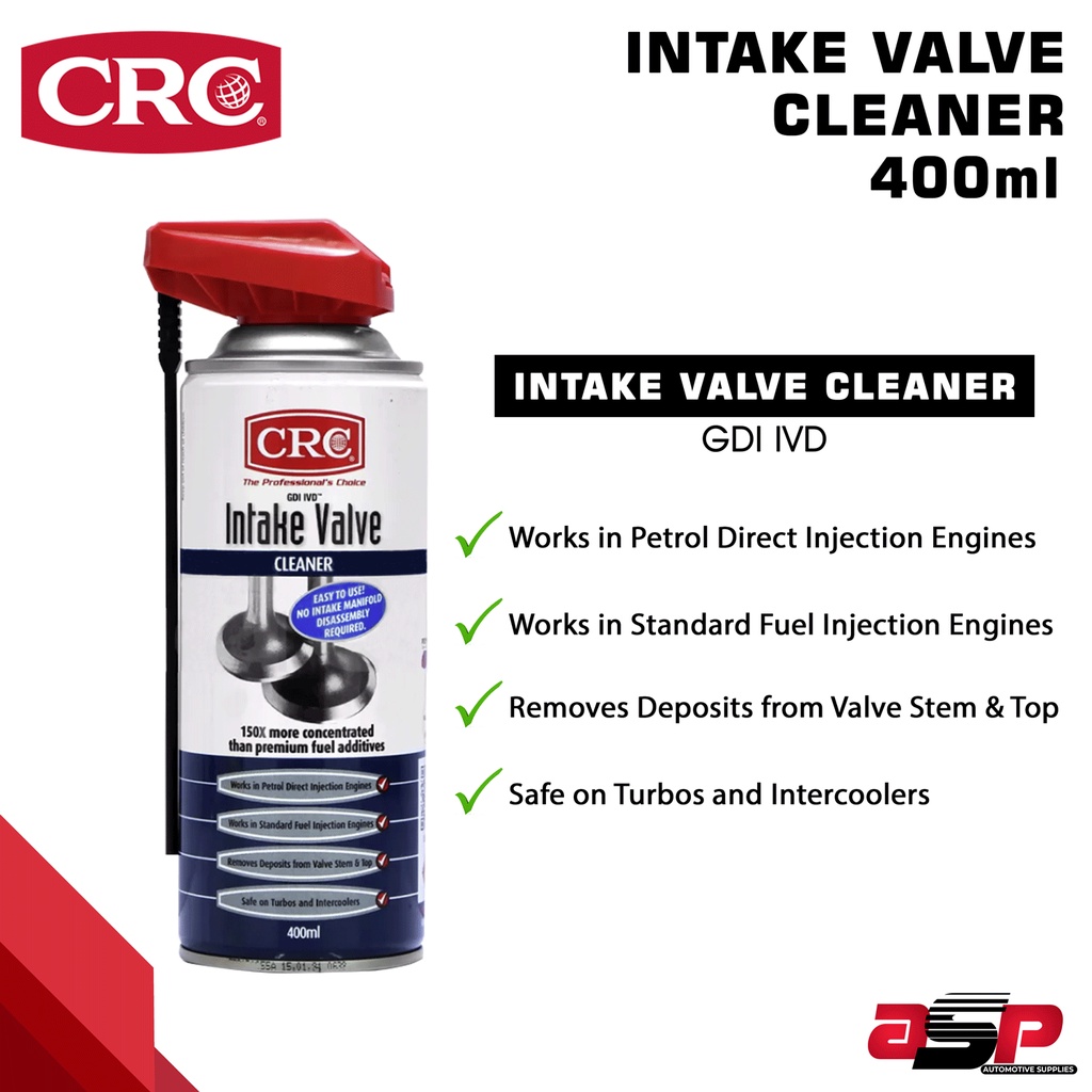 CRC GDI Intake Valve & Turbo Cleaner 400ml Shopee Philippines