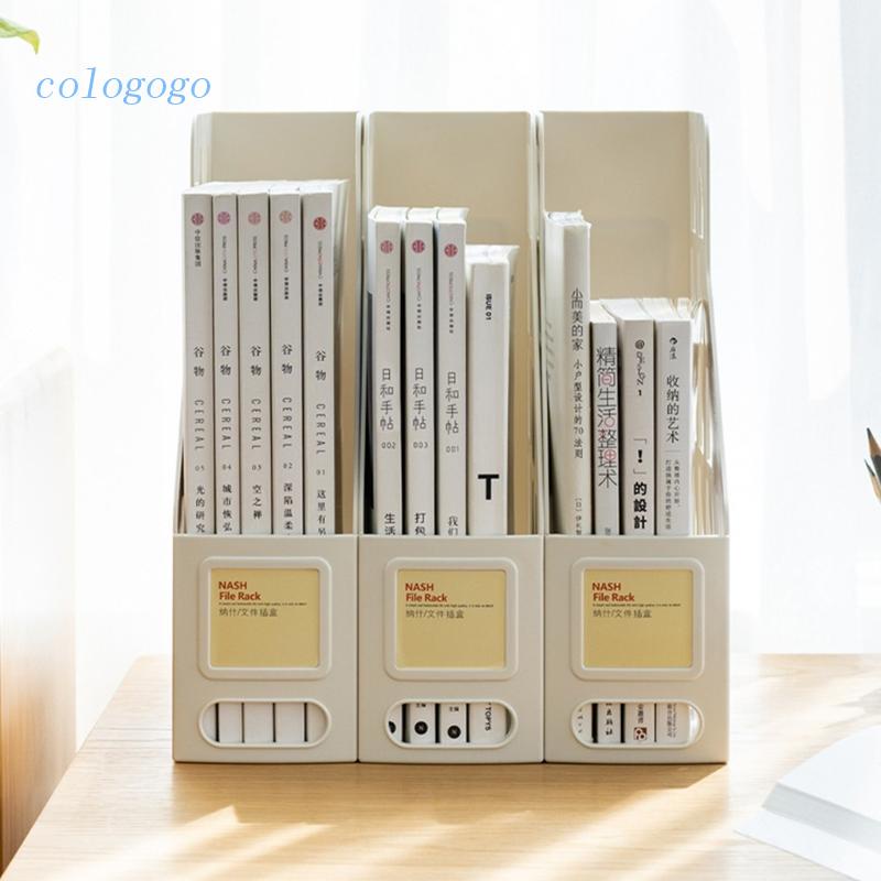 COLO A4 File Holder with Lable Window File Storage Case Vertical ...