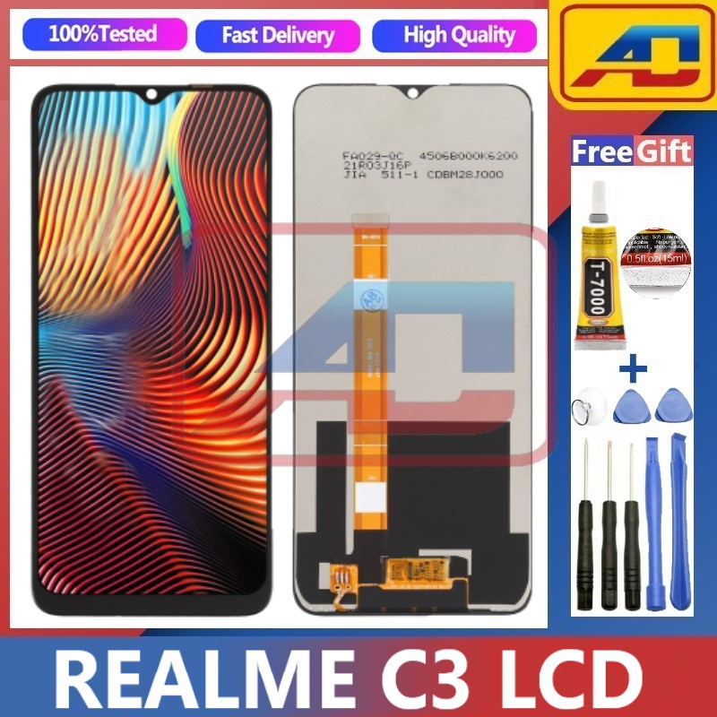 OPPO Realme C3 Realme 5 Realme 5i Realme 6i A5 2020 A9 2020 LCD Display ...