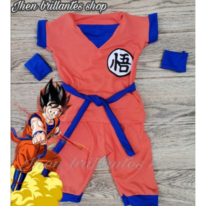 son goku costume for baby and kids/Halloween costumes onhand ready to