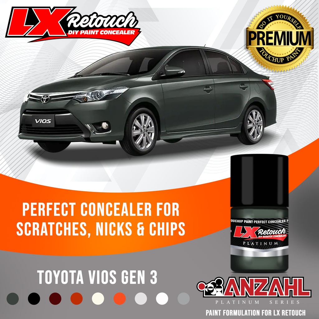 [VIOS] TOUCH UP PAINT 10ML LX RETOUCH ANZAHL URETHANE PAINT AUTOMOTIVE