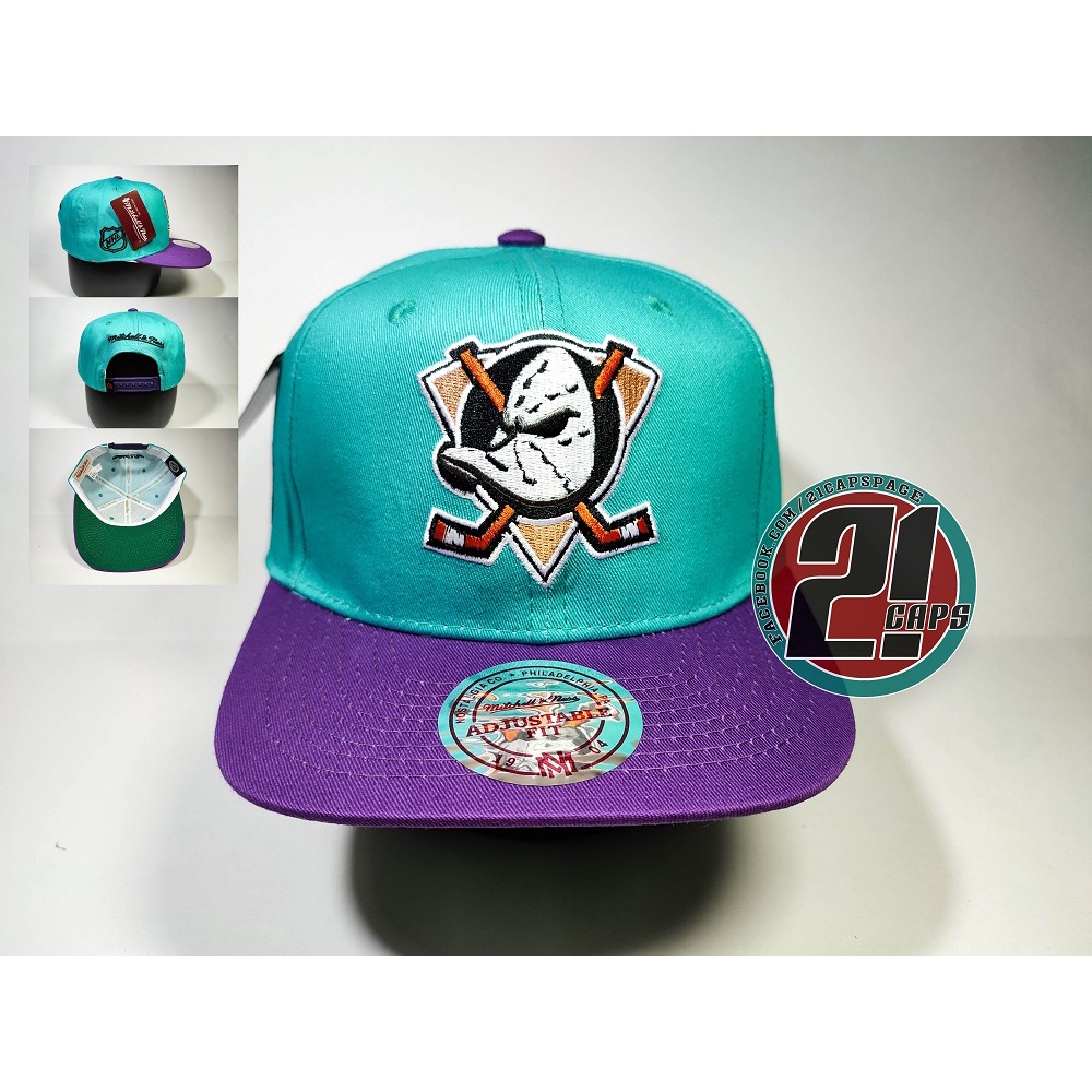 Mighty Ducks Fashion Snapback Hats Adjustable Cap for Outdoor Wear w ...