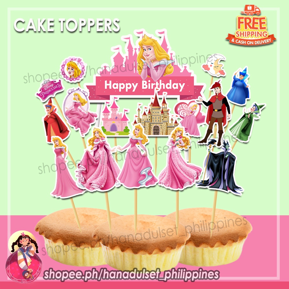 Aurora Sleeping Beauty Topper Cake Topper Aurora Sleeping Beaut cup