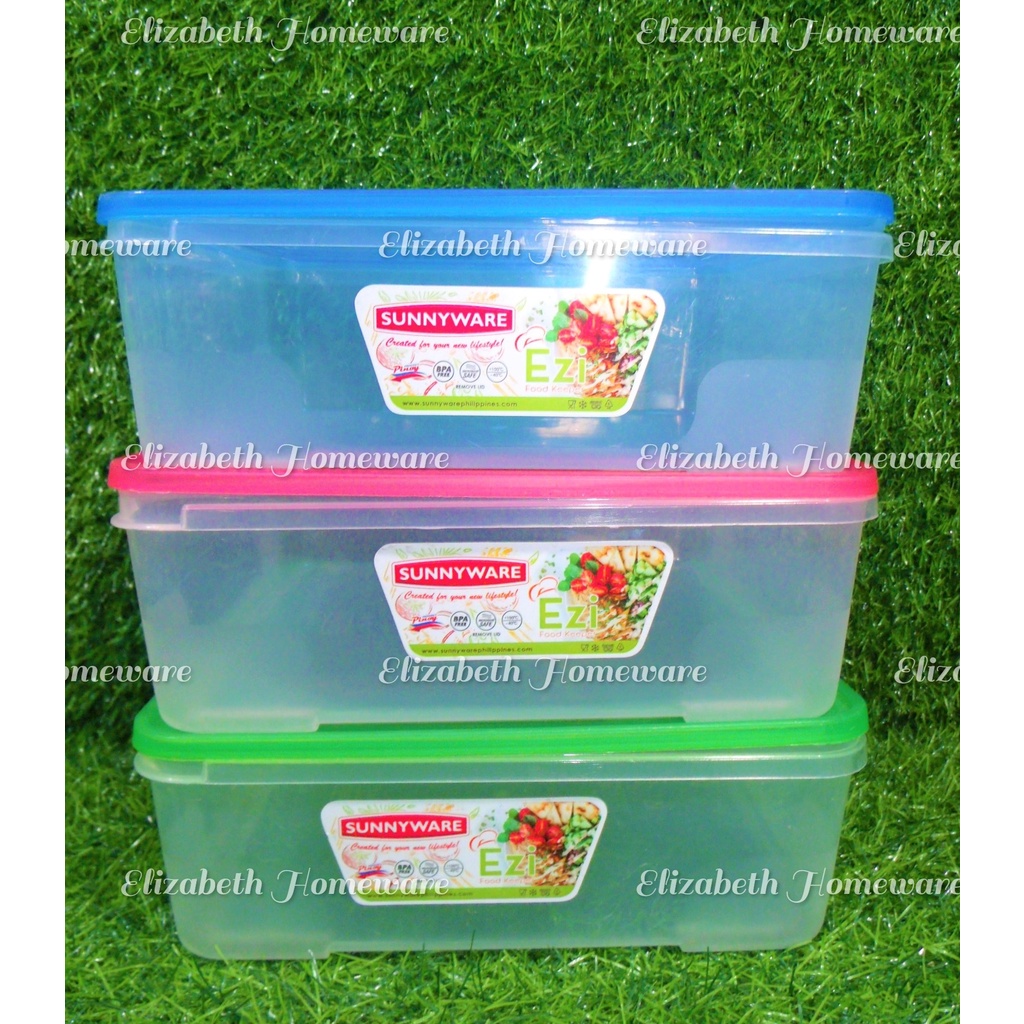 (Sold per 3pcs) #725 (4L) Ezi Food keeper (sunnyware) (Sold per 3pcs ...