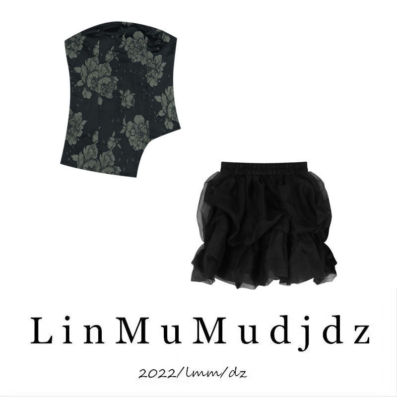 TAIPOVE Pima Cotton Tube Tops - Strapless Bandeau With Ruched Design & Asymmetrical Hem