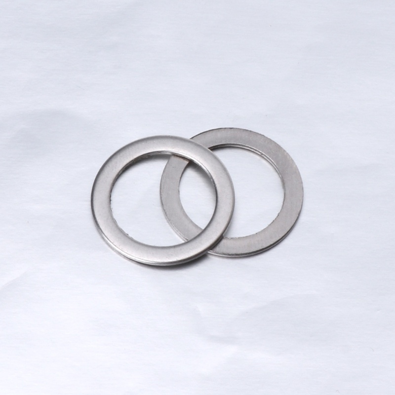 2 Pcs Bicycle Pedal Spacer Crank Cycling MTB Bike Stainless Steel Ring