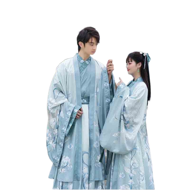 Hanfu Couples Chinese Ancient Traditional Hanfu Menandwomen Adult Cosplay Costume Hanfu Dress 8627