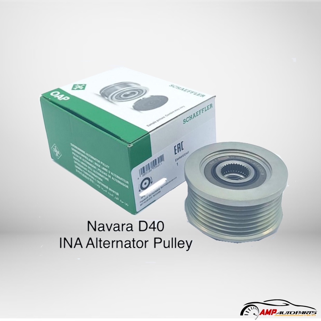 INA Alternator Pulley for NIssan Navara D40 Shopee Philippines