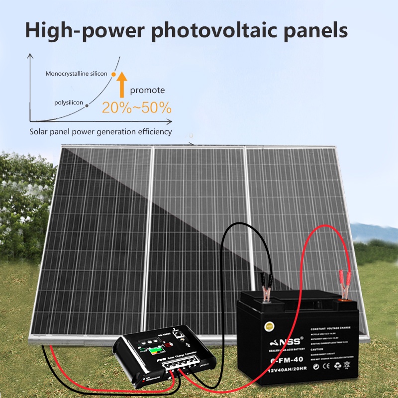 NSS 4 in 1 Solar Complete Set With Battery controller system planets ...