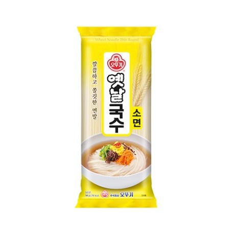 Korean Ottogi Wheat Noodles Soba Somyun Kalguksu Noodles 900g | Shopee ...