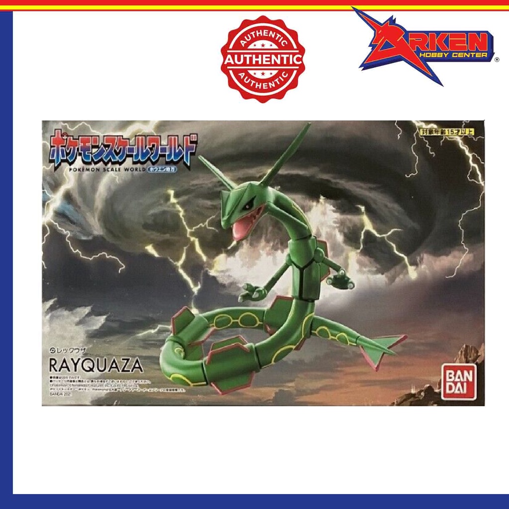 BANDAI Pokemon Scale World - Rayquaza | Shopee Philippines