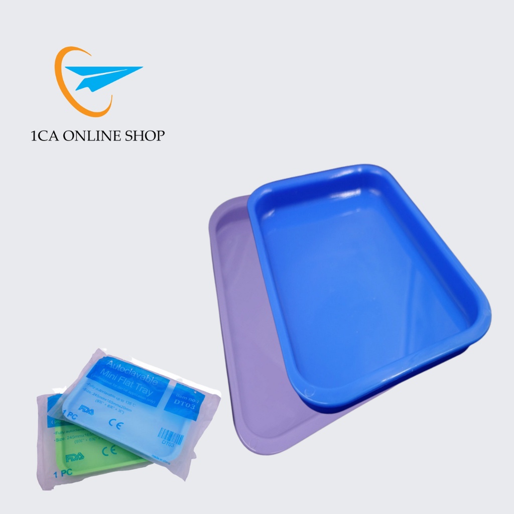 Autoclavable Mini Flat Tray / Medical Tray / Dental Tray (Small ...