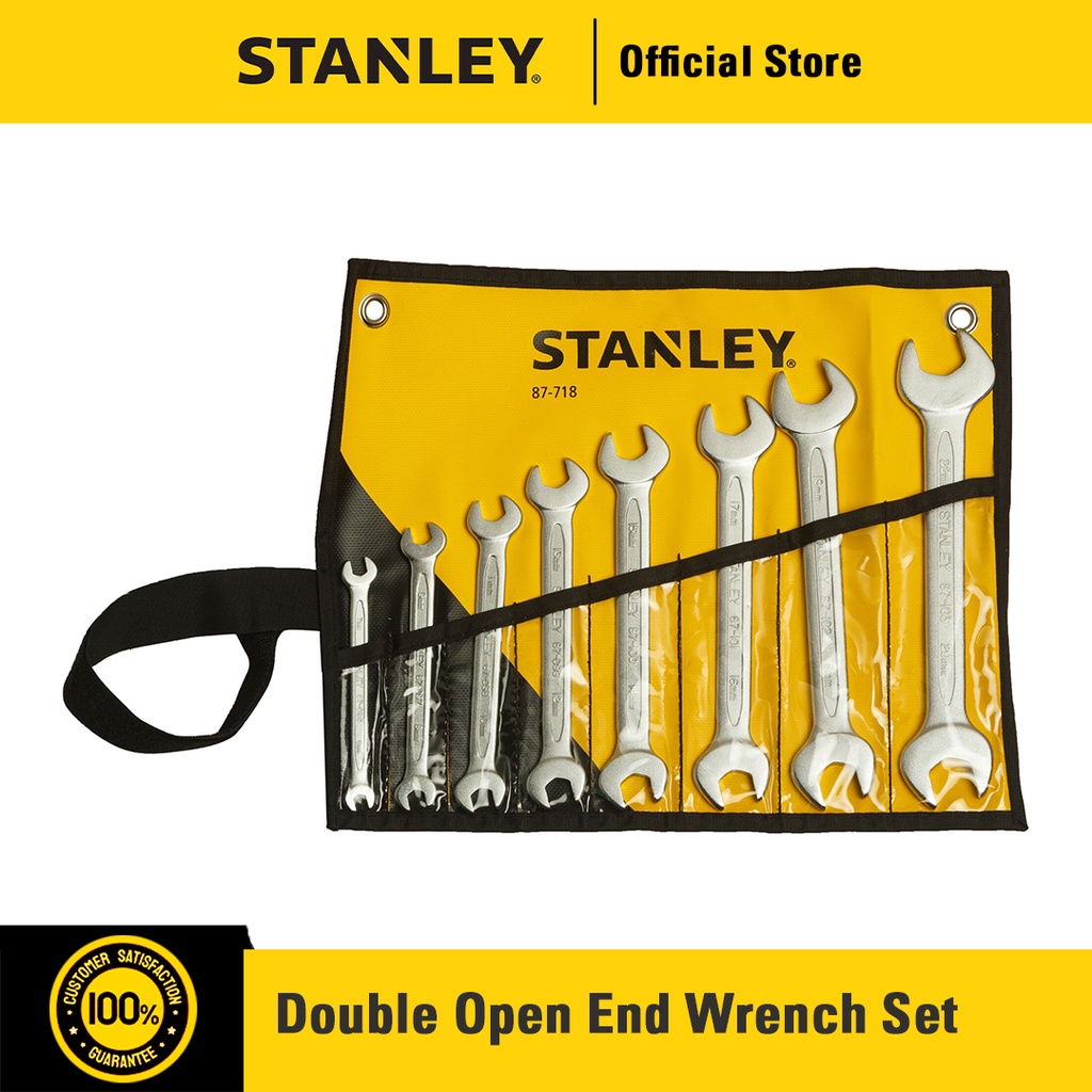 Stanley® 87-718-1 Double Open End Wrench Set | Shopee Philippines