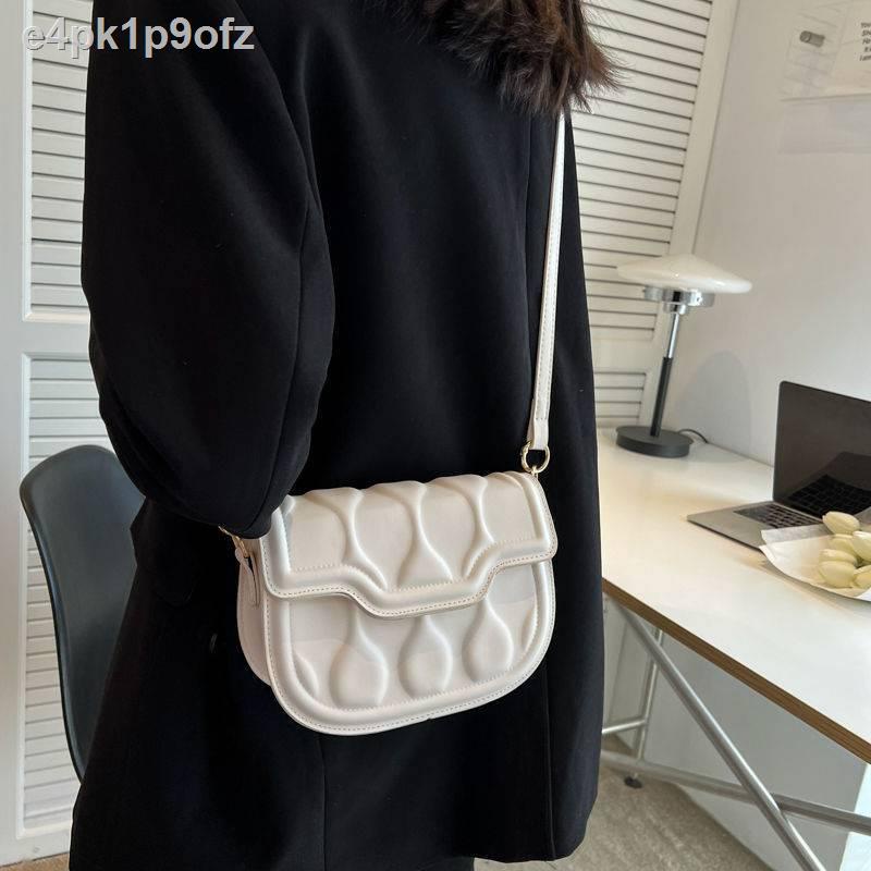 korean flap messenger leather sling bag(handbag) Shopee Philippines