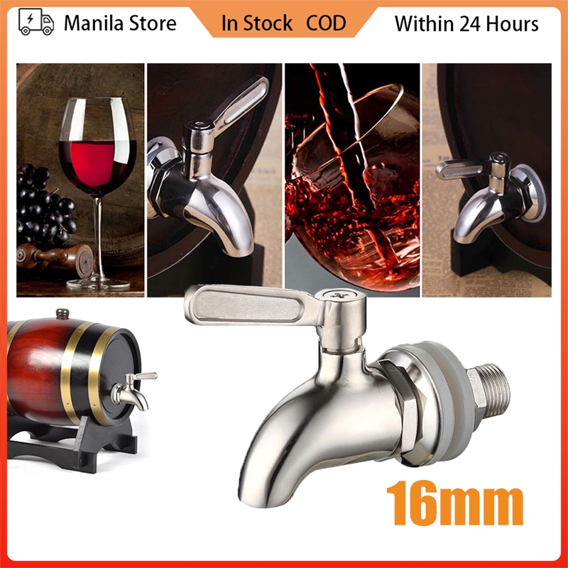 Wine Barrel Tap AntiClogging Drink Dispenser Beverage Spigot Beer