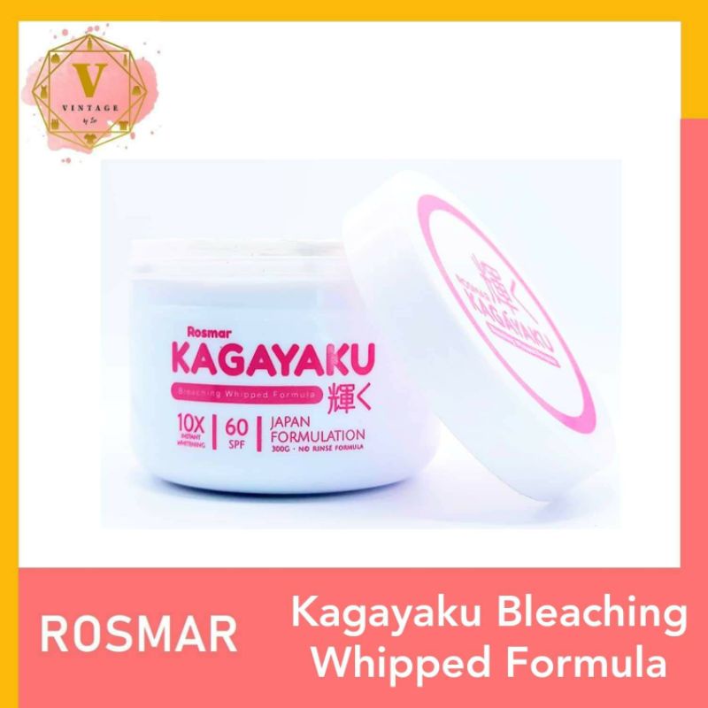 ROSMAR KAGAYAKU Bleaching Whipped Formula 300g Shopee Philippines
