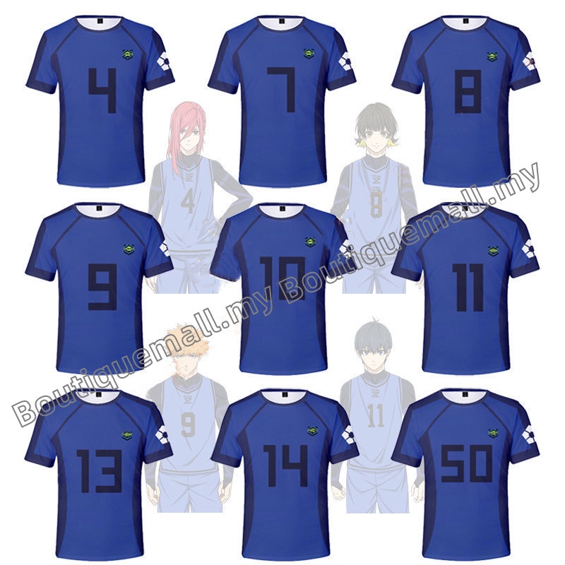 Anime Azul Bloqueio No.11 Camisa De Futebol Isagi Yoichi Cosplay Traje  Peruca Chigiri Hyouma Equipe Esportiva Z No.4 Bachira Meguru Men - Trajes  De Cosplay - AliExpress