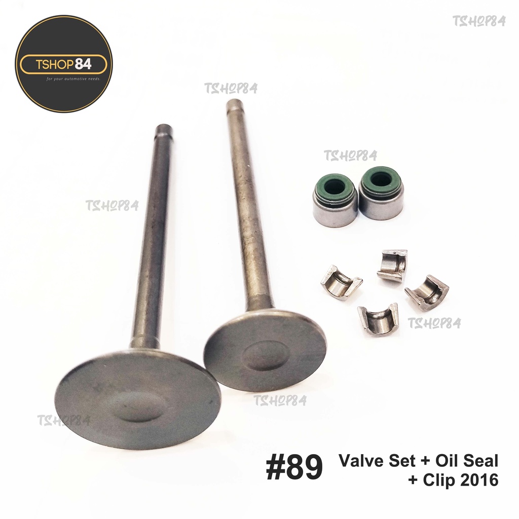 Bajaj RE Valve Set with Oil Seal #86 #87 #88 #89 | Shopee Philippines