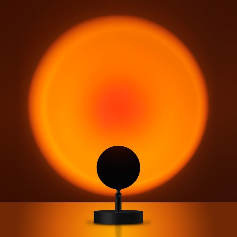 Sunset light night table lamp graduate day gift for girls dormitory