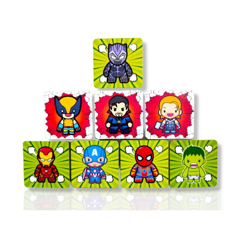 Marvel Ref Magnets | Marvel Characters Fridge Magnets | Superheroes 2x2 ...