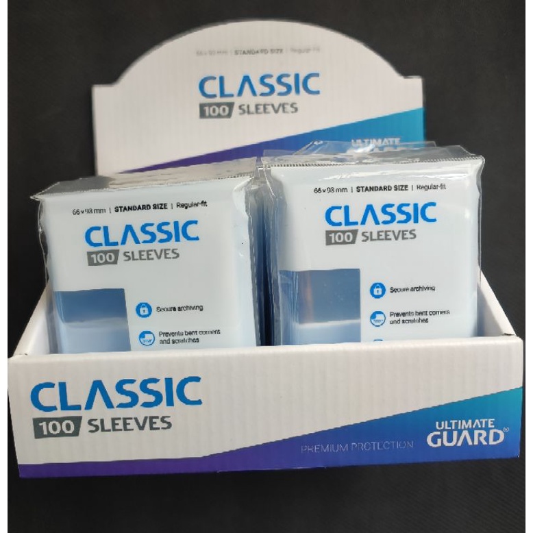 Ultimate Guard 200 Maniche di carico laterale standard aderenti 64x89,5 mm