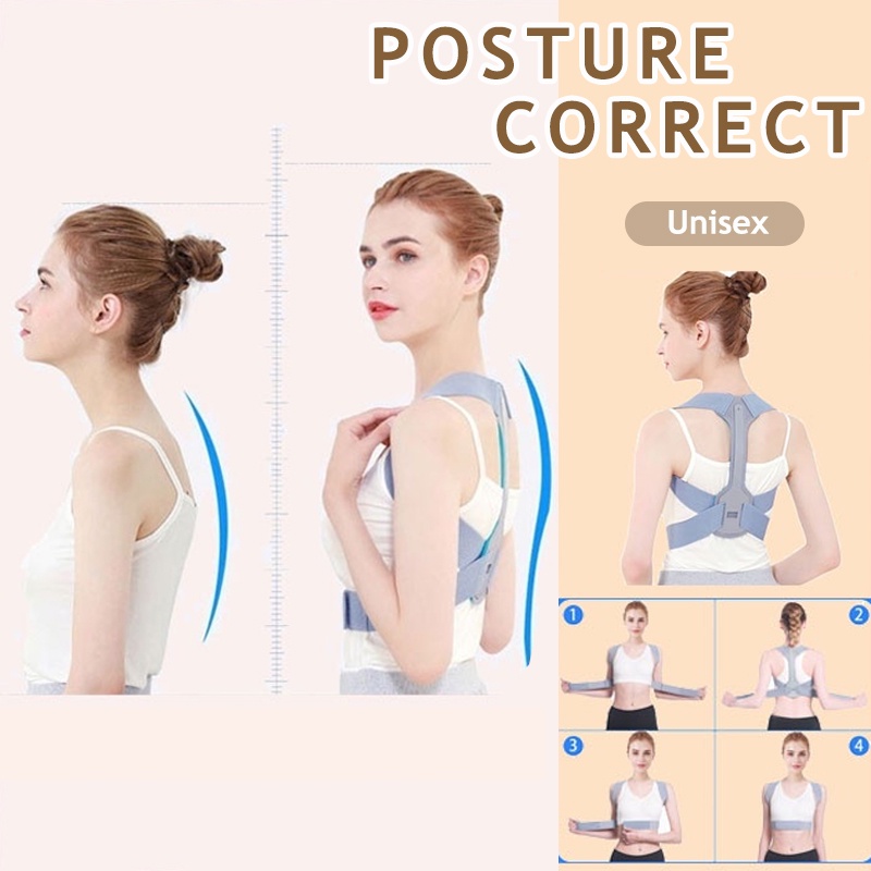 Posture corrector for women and men FDA approved upper back brace ...