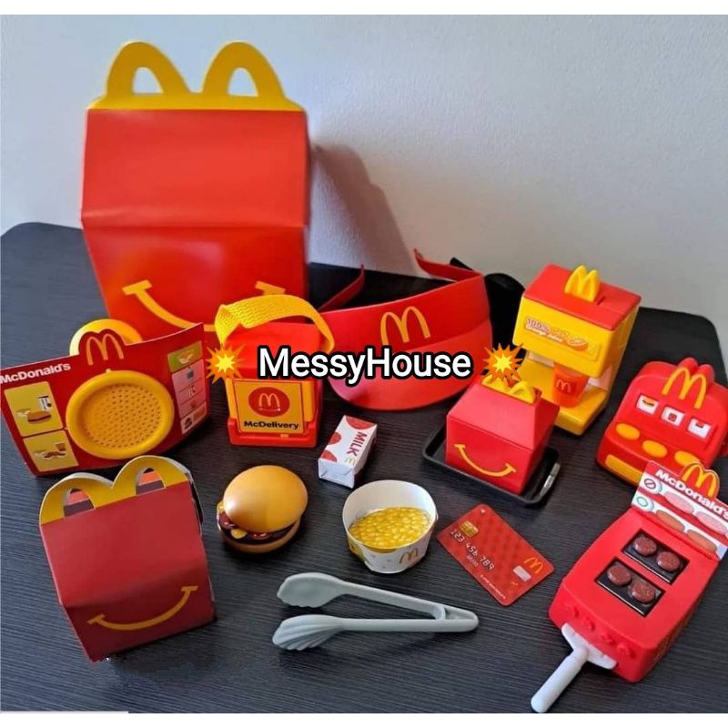 Mcd Mcdonald s Happy Meal Toy Let s Play McDonald s Masak Masak 2022