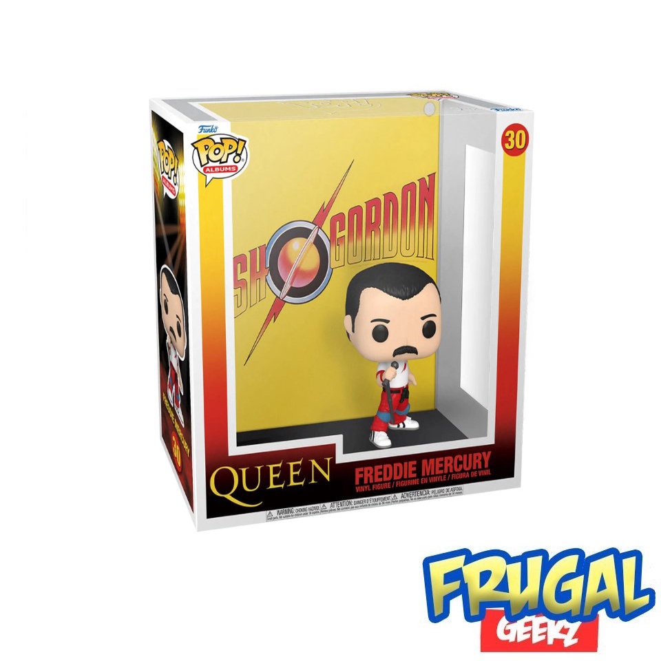 Funko Pop! Albums: Queen - Freddie Mercury Flash Gordon vinyl figure ...