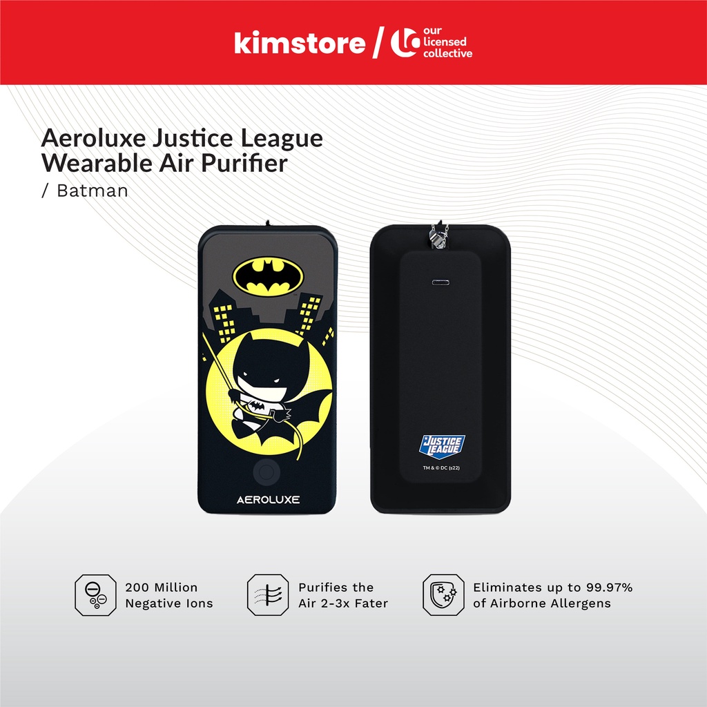 OLC Justice League Wearable Air Purifier Batman | Shopee Philippines