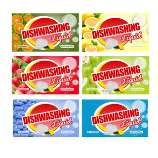 STICKER LABEL FOR DISHWASHING LIQUID 10 PCS | Shopee Philippines