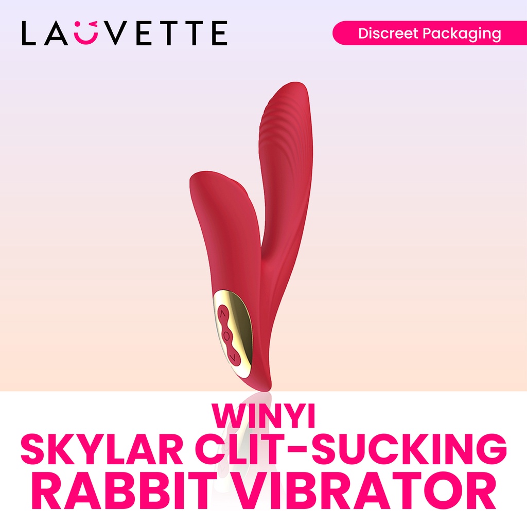 double dildo vibrating Sleek rabbit Clit sucking rabbit vibrator – EdenSeduce main image 0
