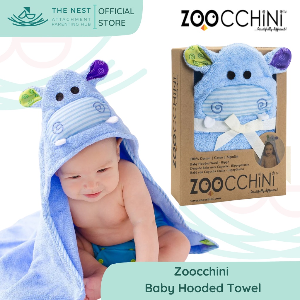 Zoocchini Baby Hooded Towel Shopee Philippines