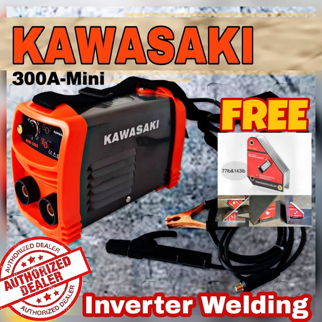 KAWASAKI MINI 300AMP Welding Machine MINI300A ( Inverter ) Shopee