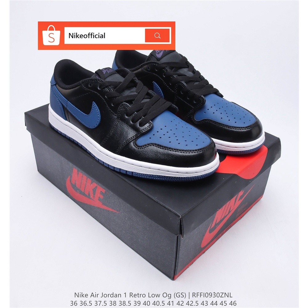 100% Original Nike Air Jordan 1 Low OG Bleached Coral Casual 