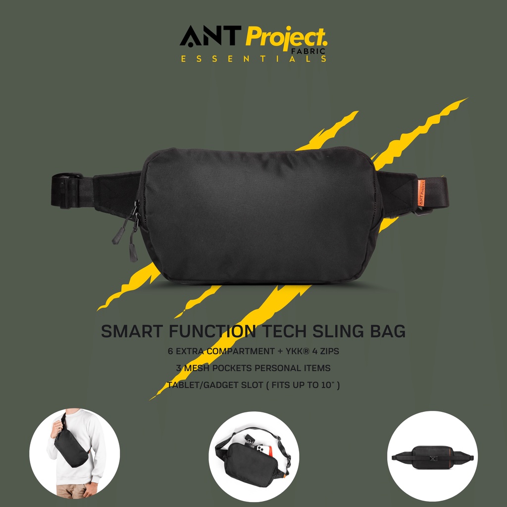 Ant PROJECT - Men's Waistbag POLARIS Buckle X Limited Edition | Shopee ...