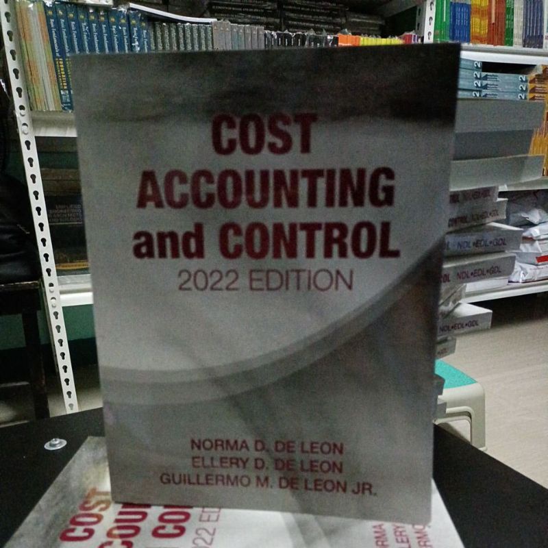 Cost Accounting And Control 2022 edition(by De Leon) | Shopee Philippines