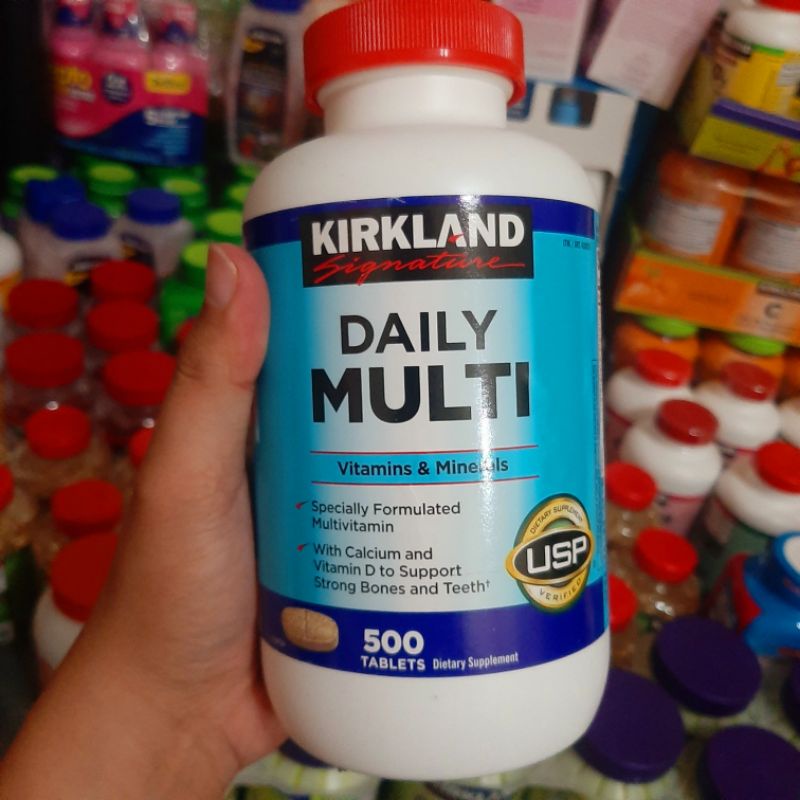 Daily Multi vitamins & minerals (KIRKLAND) EXP2024 Shopee Philippines