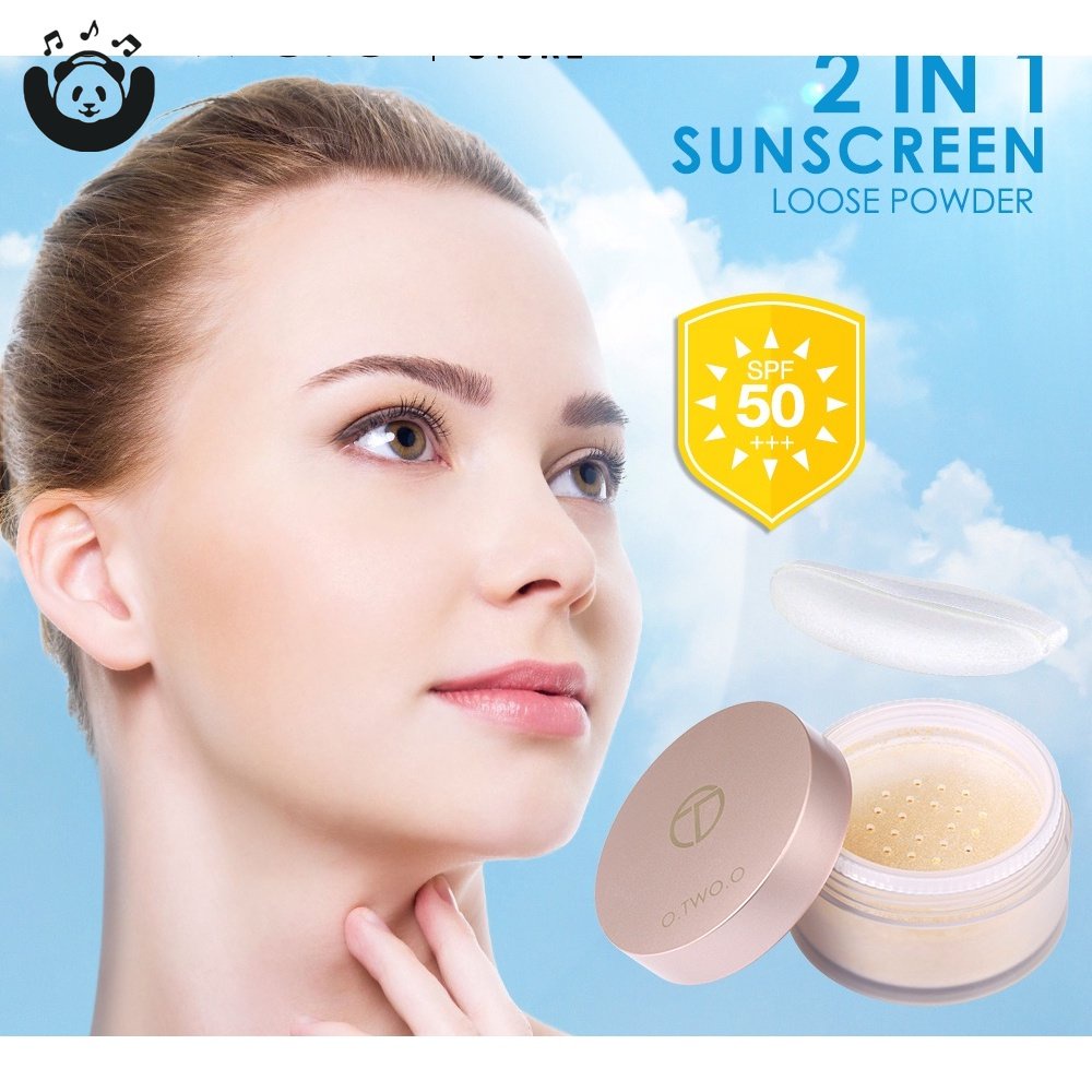 Powder Oil Contorl Sunscreen SPF50 +++ Setting Powder Smooth Face ...