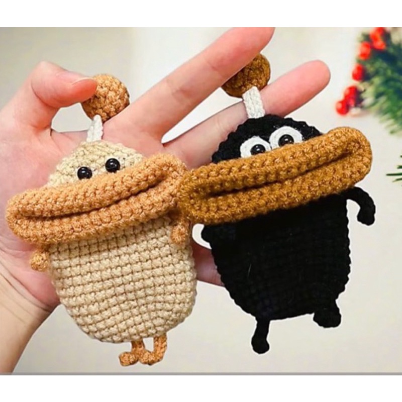 Wool key chain (key stored in animal's mouth) | Shopee Philippines