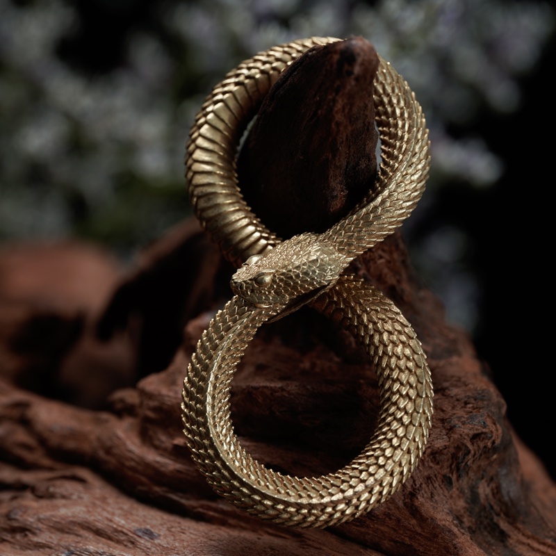 CNEDC Brass Snake 8-shaped Buckle Car Key Chain Pendant Personalized ...