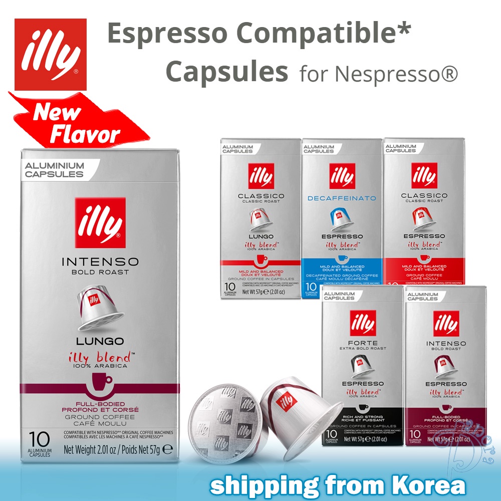 Caramelly Illy Capsules Compatible With Nespresso Decaf Nespresso