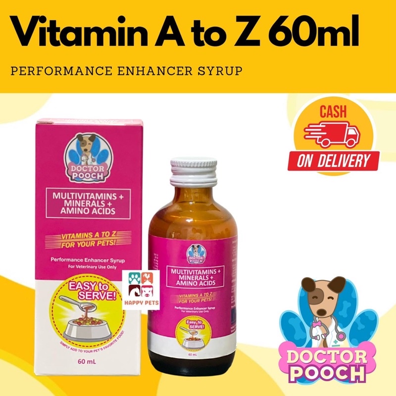 VITAMINS A to Z 60ML Performance Enhancer Syrup Multivitamins +Minerals ...