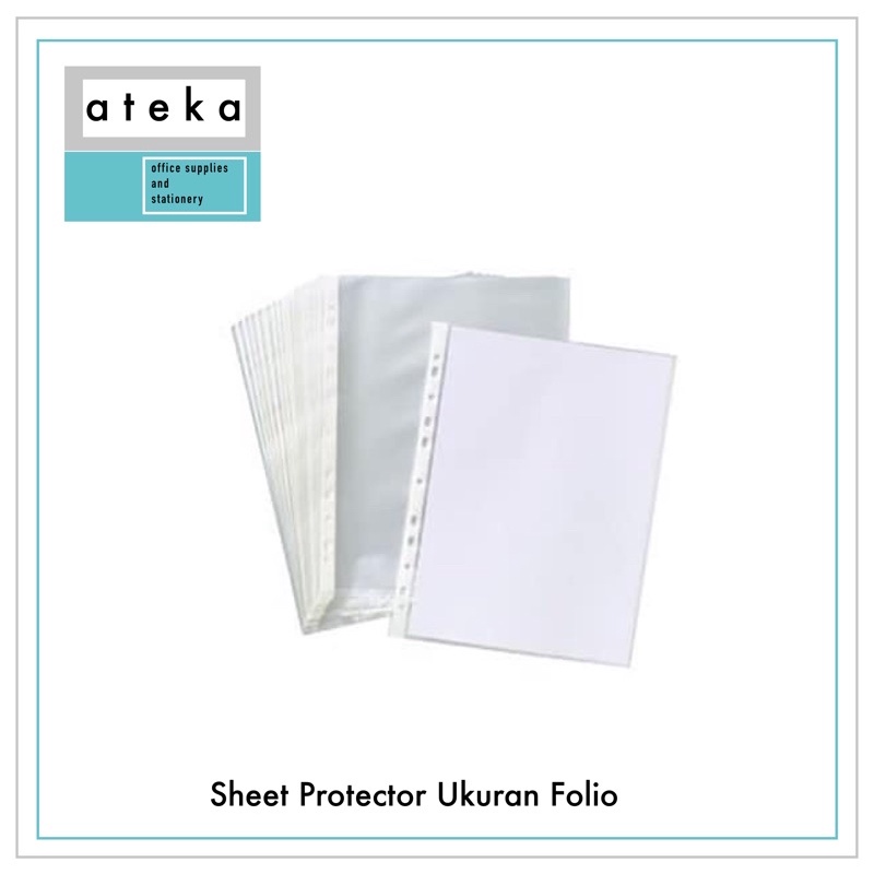 Sheet Protector Folio Size 100pcs) Shopee Philippines